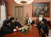 Зустріч Святішого Патріарха Кирила з губернатором Курської області та архієреями Курської митрополії