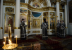 Slujirea Patriarhului în lunea din prima săptămână a Postului Mare la mănăstirea stavropighială „Sfântul Daniil”