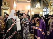 Cuvântul de învățătură al Preafericitului Patriarh Chiril la înmânarea toiagului arhieresc Preasfințitului Ioan (Moșneguțu), episcopul de Soroca, vicarul Eparhiei Chișinăului
