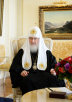 Întâlnirea Preafericitului Patriarh Chiril cu șeful Republicii Mordovia V.D. Volkov și mitropolitul de Saransk și Mordovia Zinovii