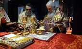 Иерарх Русской Православной Церкви совершил богослужение в храме святителя Саввы в Белграде