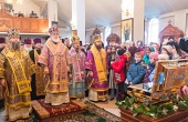 Патриарший экзарх всея Беларуси возглавил торжества по случаю дня памяти святой праведной Софии в Слуцке