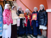 Патриаршее служение в канун праздника Благовещения Пресвятой Богородицы в Заиконоспасском монастыре