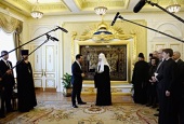 Întâlnirea Preafericitului Patriarh Chiril cu prim-ministrul Republicii Elene Alexis Tsipras