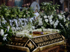 Slujirea Patriarhului în Vinerea Mare la catedrala „Hristos Mântuitorul”. Vecernia cu scoaterea Sfântului Epitaf