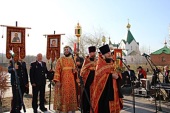 У столичному храмі Всіх святих, що в землі Російській просіяли, в Новокосіно пройшло великоднє свято для сімей біженців з України