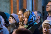 Патріарше служіння на день Радониці в Архангельському соборі Московського Кремля. Пасхальне поминання спочилих