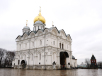 Slujirea Patriarhului de Radonița (Paștele Blajinilor) la catedrala „Sfântul arhistrateg Mihail” în Kremlin, or. Moscova. Pomenirea pascală a celor adormiți