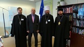 Șeful Direcției executive a Bisericii Ortodoxe din Ucraina a avut o serie de întâlniri la Consiliul Europei