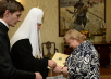 Награждение сотрудников Московской Патриархии, отмечающих знаменательные даты в 2015 году