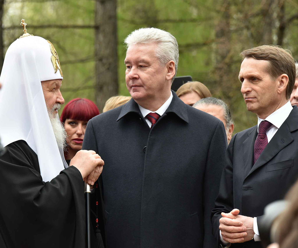 Церемония перезахоронения великого князя Николая Николаевича Романова и его супруги