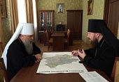 Șeful Direcției executive a Patriarhiei Moscovei a luat cunoștință de dezvoltarea vieții bisericești în cadrul Eparhiei de Bejetsk