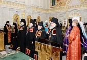 Відбулося наречення архімандрита Пармена (Щипелєва) в єпископа Чистопольського і Нижньокамського, архімандрита Сергія (Зятькова) в єпископа В'яземського і Гагаринського та архімандрита Серапіона (Дуная) в єпископа Бійського і Бєлокурихинського