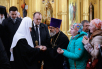 Vizita Preafericitului Patriarh Chiril la mănăstirea „Intrarea Maicii Domnului în Biserică” și la catedrala „Sfântul Nicolae” din Serpuhov