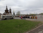 Более 300 человек приняли участие в весеннем трезвенном крестном ходе в Архангельске