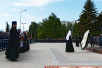 Vizita Patriarhului la Mitropolia Simbirskului. Depunerea coroanei de flori la obeliskul Gloriei Eterne din Ulianovsk