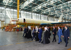 Патриарший визит в Симбирскую митрополию. Посещение авиационного завода «Авиастар-СП» в Ульяновске