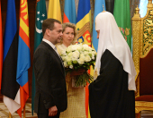 Primarul Moscovei S.S. Sobeanin l-a felicitat pe Preafericitul Patriarh Chiril cu ziua numelui