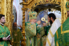 Slujirea Patriarhului de ziua Sfintei Treimi în lavra „Sfânta Treime” a cuviosului Serghie