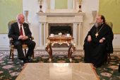 Глава Казахстанского митрополичьего округа встретился с руководителем управления по вопросам инициатив религиозных сообществ Госдепартамента США