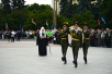 Vizita Patriarhului în Republica Belarus. Depunerea coroanei de flori la Monumentul Victoriei în Minsk