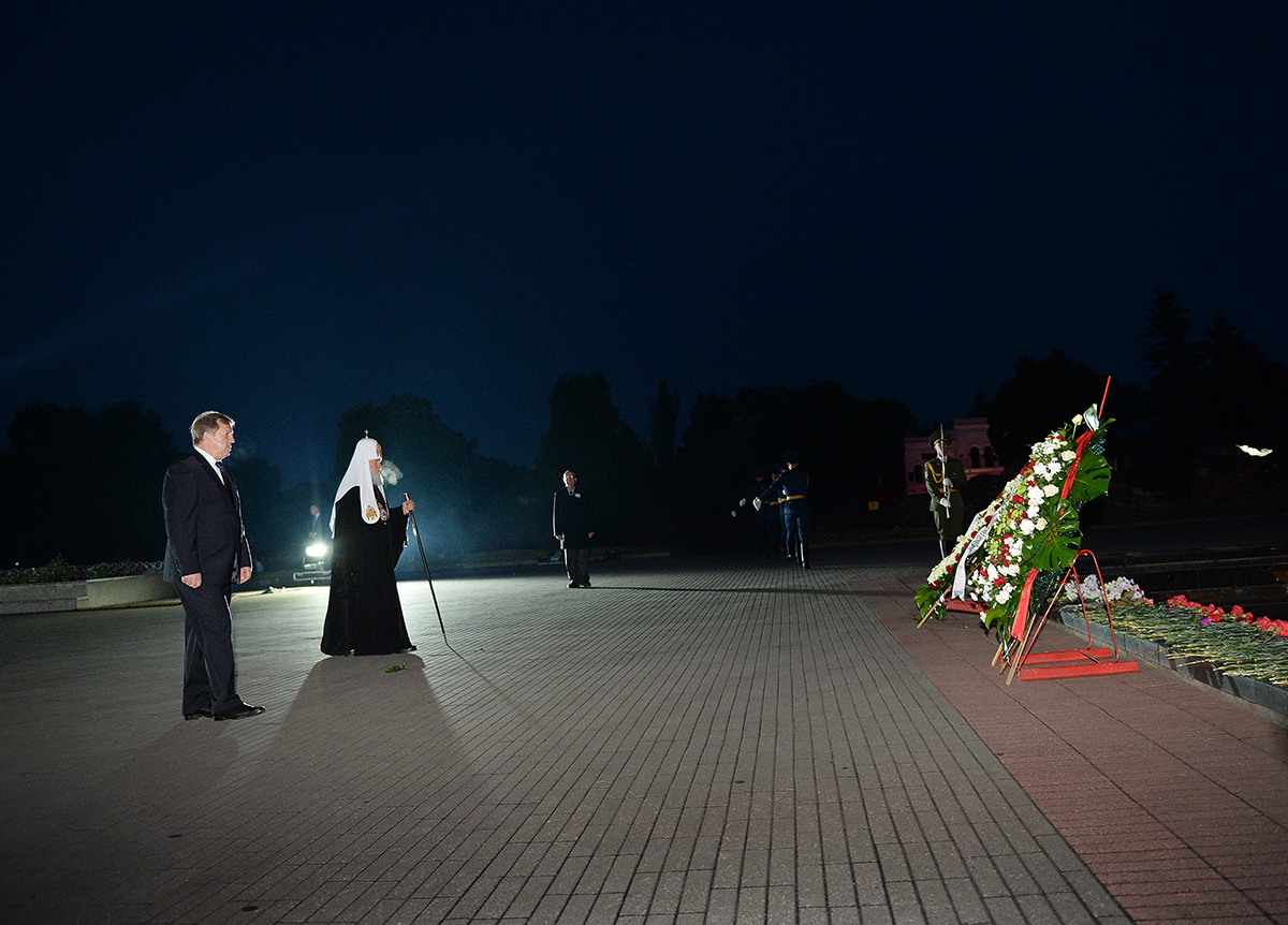 Патриарший визит в Республику Беларусь. Посещение Брестской крепости