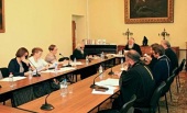 A avut loc ședința curentă a comisiei Adunării Intersobornicești pe problemele de organizare a activității sociale bisericești