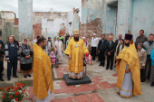 После 77-летнего перерыва возобновились богослужения в самом старом храме Магнитогорской епархии