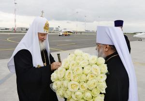 Святейший Патриарх Кирилл прибыл в Санкт-Петербург