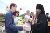 В День семьи, любви и верности на территории ЗАГСа в Петропавловске-Камчатском заложена «Аллея молодых семей»