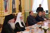 Cuvântarea Preafericitului Patriarh Chiril la ședința Consiliului de tutelă pentru reconstrucția mănăstirii din Valaam