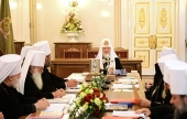 В Санкт-Петербурге открылось очередное заседание Священного Синода Русской Православной Церкви