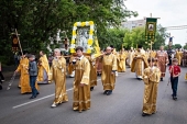 В день памяти святых апостолов Петра и Павла в Петропавловске состоялся самый большой крестный ход Казахстана