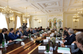 Cuvântarea Preafericitului Patriarh Chiril la ședința Consiliului de tutelă pentru reconstrucția mănăstirii sfântului Iosif de Volotsk