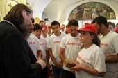 Catedrala „Sfântul cneaz Vladimir” din Hersones a fost vizitată de către copiii orfani din Siria