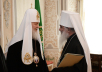 Slujirea Patriarhului în lavra „Sfânta Treime” a cuviosului Serghie. Înmânarea distincțiilor bisericești