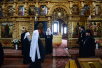 Патриарший визит в Костромскую епархию. Посещение библиотеки Ипатьевского монастыря