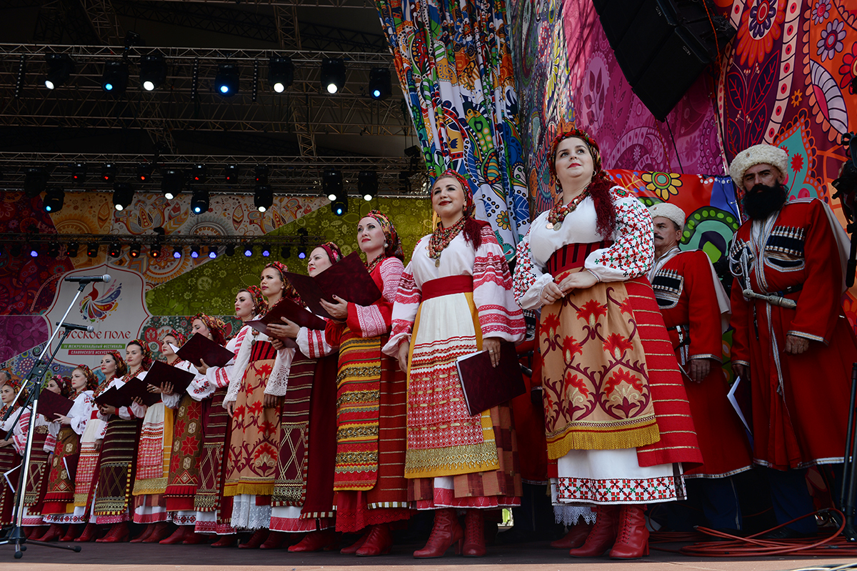 IV Межрегиональный фестиваль славянского искусства «Русское поле» в Царицыно