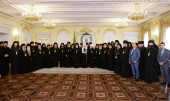 A avut loc întâlnirea Sanctității Sale Patriarhul Chiril cu delegațiile Bisericilor Ortodoxe Locale, ce au sosit la sărbătorirea în cinstea sfântului întocmai cu apostolii cneaz Vladimir