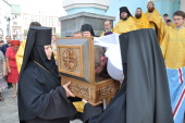 В Читинской епархии обретен утерянный в советский период ковчег с мощами святых и частицей Животворящего Креста Господня