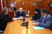 Șeful Daghestanului Ramazan Abdulatipov i-a primit în audiență pe episcopul de Vyborg și Priozersk Ignatii și episcopul de Makhachkala și Groznyi Varlaam