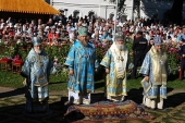 Митрополит Астанайский Александр возглавил торжества по случаю празднования Толгской иконе Божией Матери в Толгском монастыре Ярославля