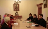 Mitropolitul de Volokolamsk Ilarion s-a întâlnit cu delegația Bisericii Anglicane din America de Nord