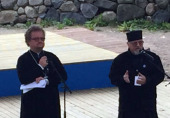 Președintele Departamentului Sinodal pentru tineret a luat cuvântul în fața participanților la festivalul interconfesional Kirchentag din Finlanda