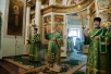 Патріарше служіння в день пам'яті святого благовірного князя Даниїла Московського в Даниловому монастирі столиці