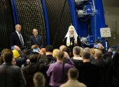 Preafericitul Patriarh Chiril a vizitat mina „Skalistaia” din cadrul filialei Zapolearnyi a companiei „Norilsk Nickel”