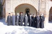 Делегация Московских духовных школ во главе с архиепископом Верейским Евгением посетила Армению
