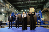 Святіший Патріарх Кирил відвідав шахту «Скалистая» Заполярної філії компанії «Норильський нікель»