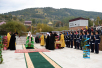 Vizita Patriarhului la Eparhia de Gorno-Altaisk. Punerea pietrei de temelie a bisericii „Sfinții Petru și Fevronia de Murom” în Gorno-Altaisk