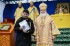 Патриарший визит в Горноалтайскую епархию. Литургия на центральной площади Горно-Алтайска